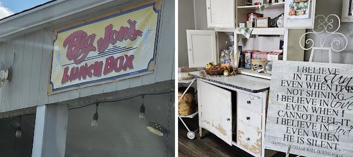 Big Jon's Lunch Box Menu